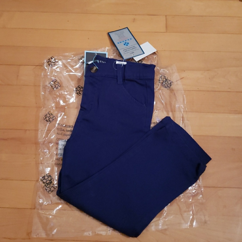 Blue twill pant